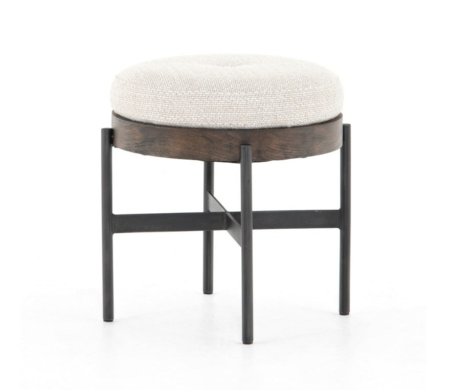 Edison 18" Small Ottoman - Wheat - Classic Carolina Home