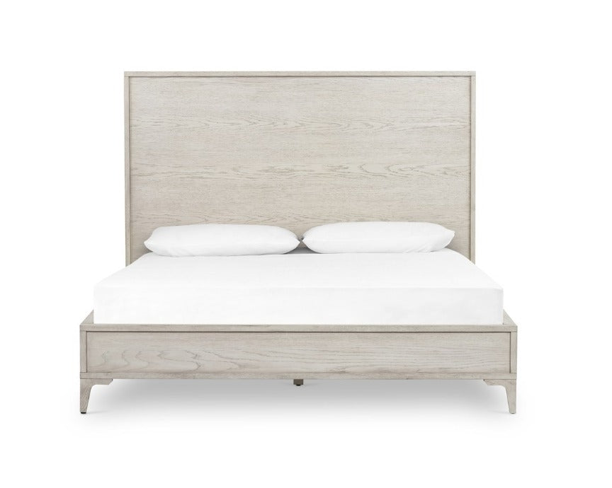 Victor King Bed - Vintage White - Classic Carolina Home