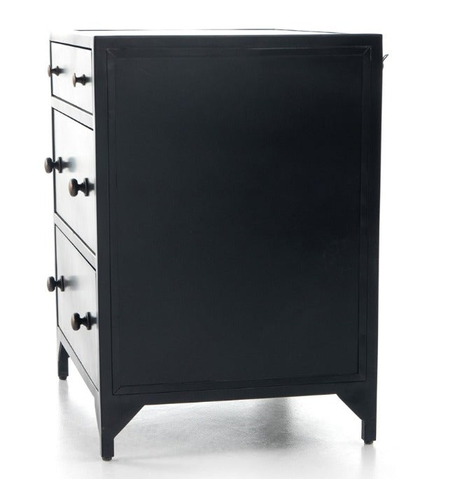Bellford 24" Nightstand - Black - Classic Carolina Home
