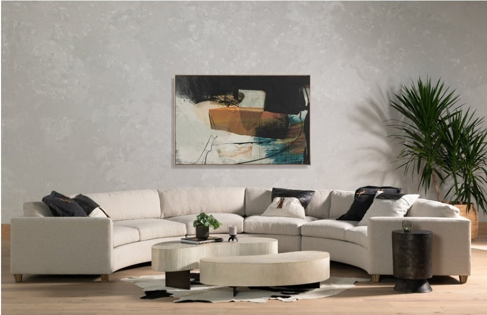 Alton 50" Coffee Table - Bleached Guanacaste - Classic Carolina Home