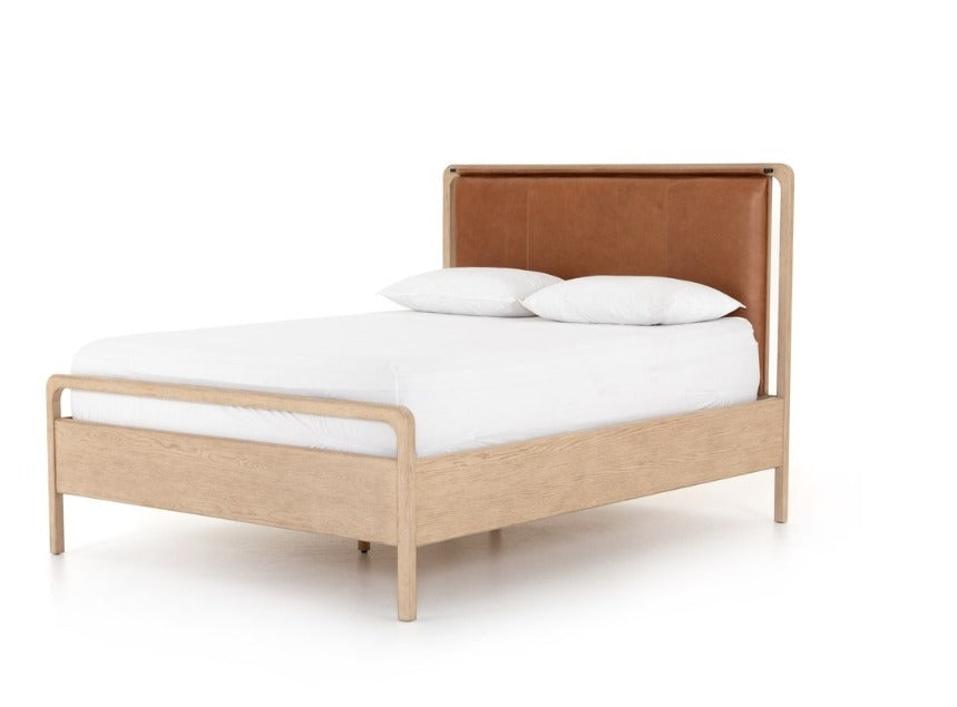 Dale Queen Bed - Yucca Oak - Classic Carolina Home