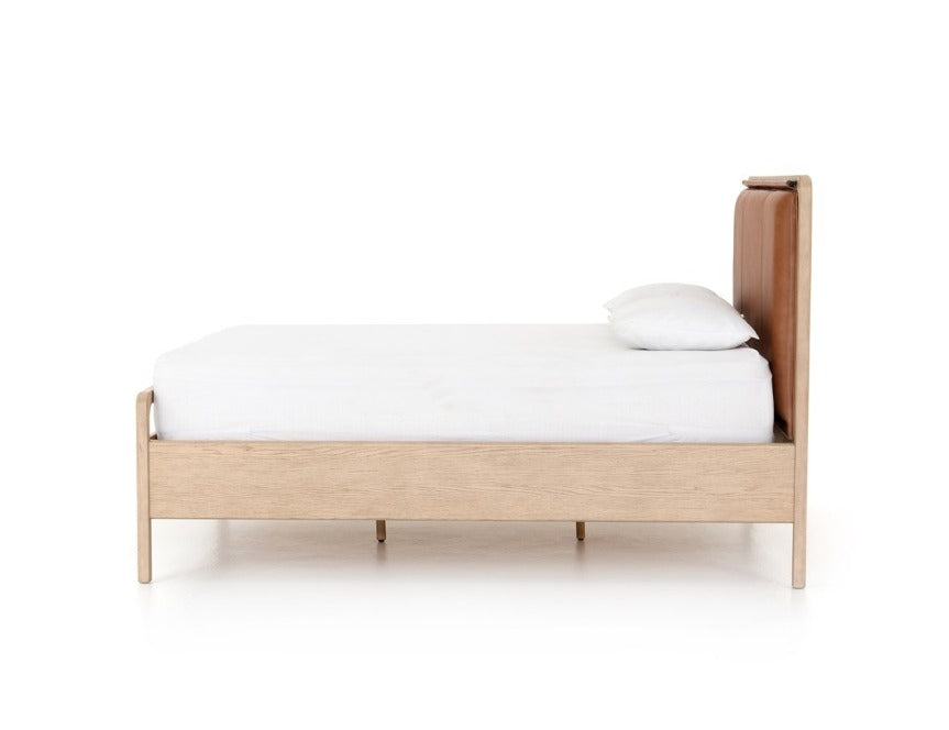 Dale King Bed - Yucca Oak - Classic Carolina Home