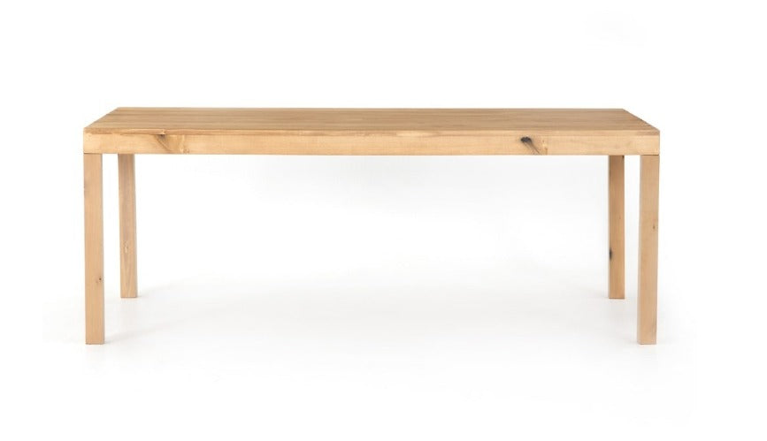 Dora 78" Dining Table - Dry Wash Poplar - Classic Carolina Home