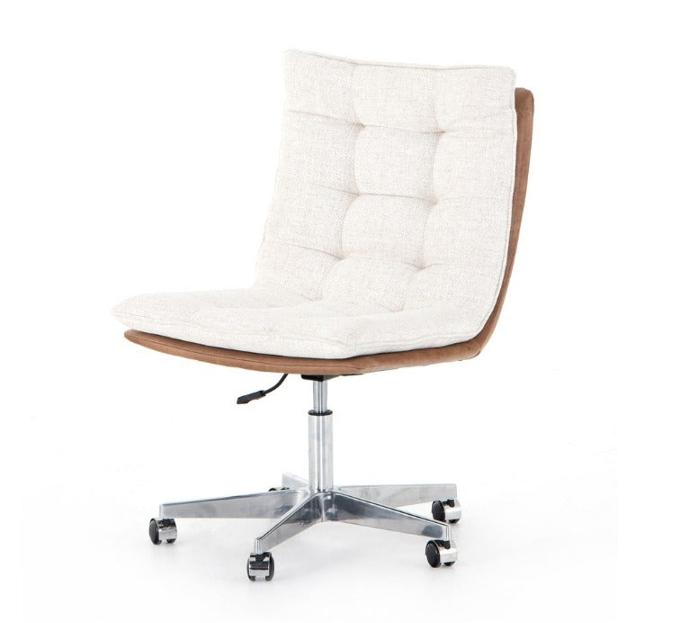 Quade Desk Chair - Saddle - Classic Carolina Home