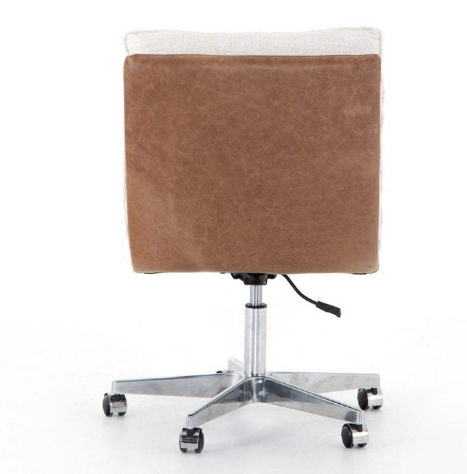 Quade Desk Chair - Saddle - Classic Carolina Home