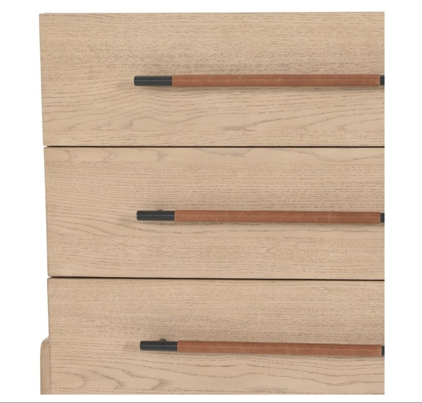 Dale 33" 3 Drawer Dresser - Yucca Oak - Classic Carolina Home