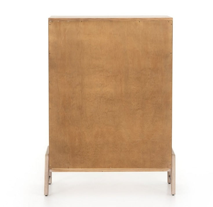 Dale 37" 6 Drawer Tall Dresser - Yucca Oak - Classic Carolina Home