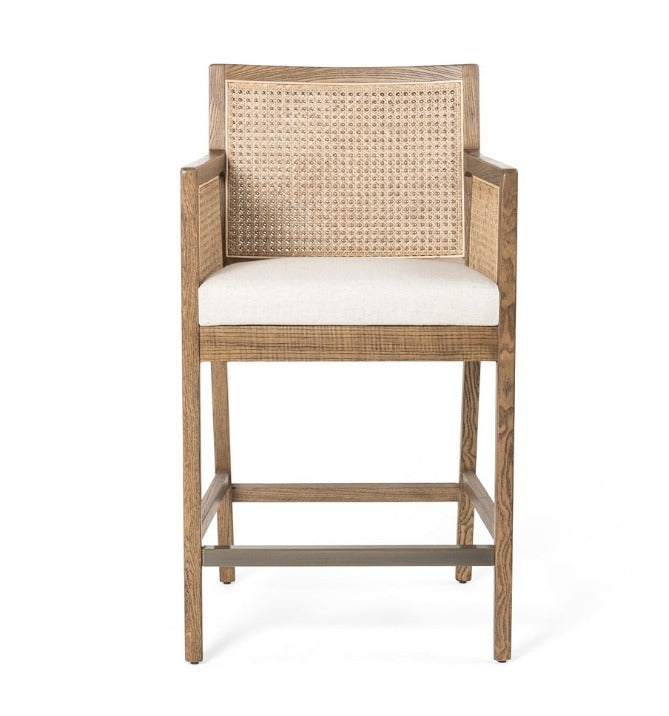 O'Hara Counter Stool - Toasted Nettlewood - Classic Carolina Home