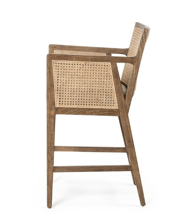 O'Hara Counter Stool - Toasted Nettlewood - Classic Carolina Home