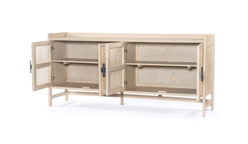 Caspian 72" Sideboard - Natural - Classic Carolina Home