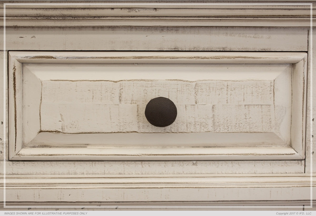 Branson 74" Glass Front Sideboard - Stone - Classic Carolina Home