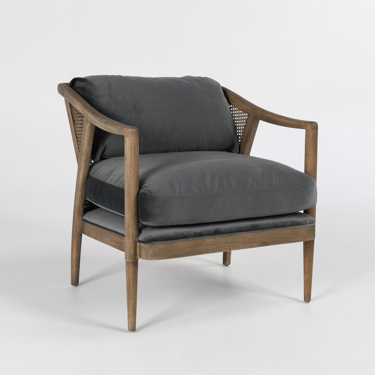 Codie 28" Accent Chair - Storm Gray - Classic Carolina Home