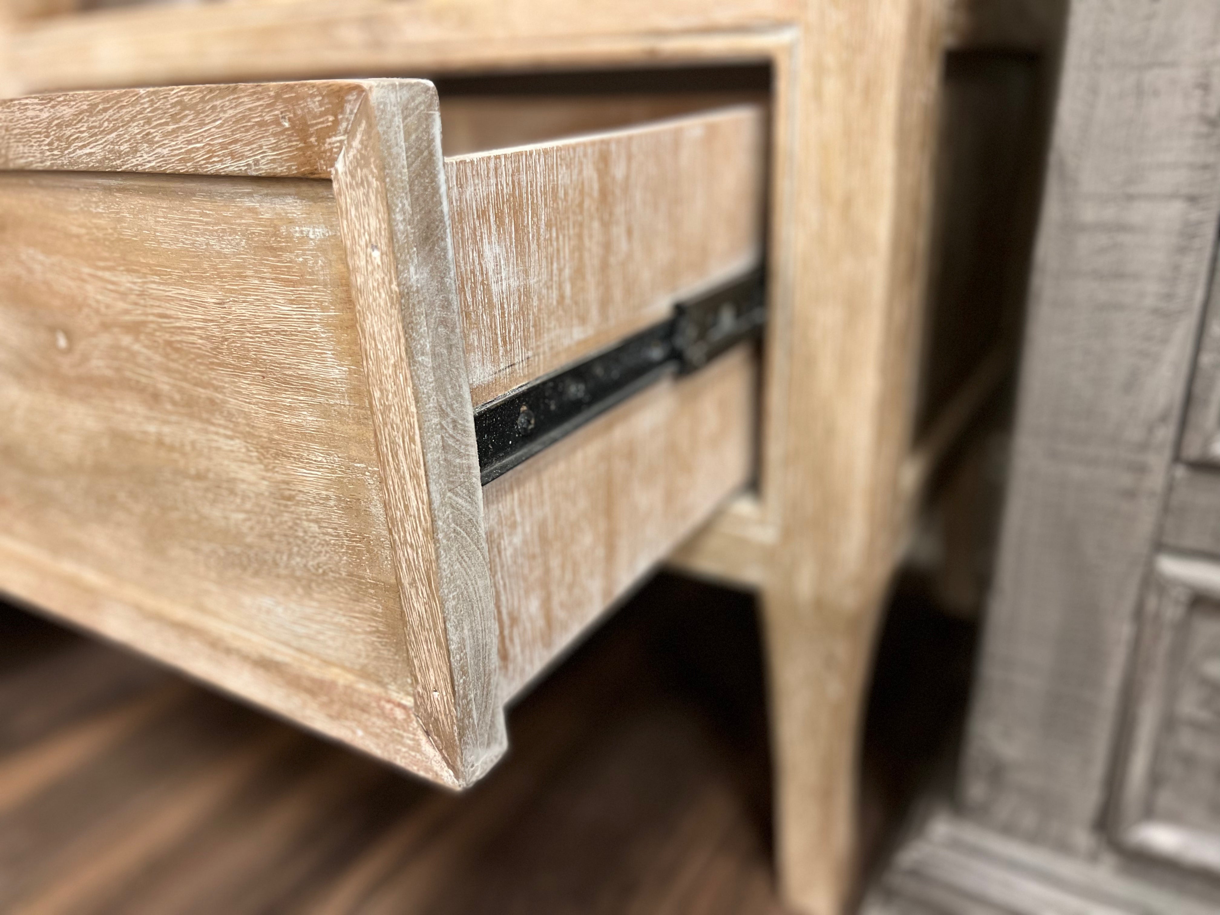 Sophia 29" Single Drawer Nightstand - Sand