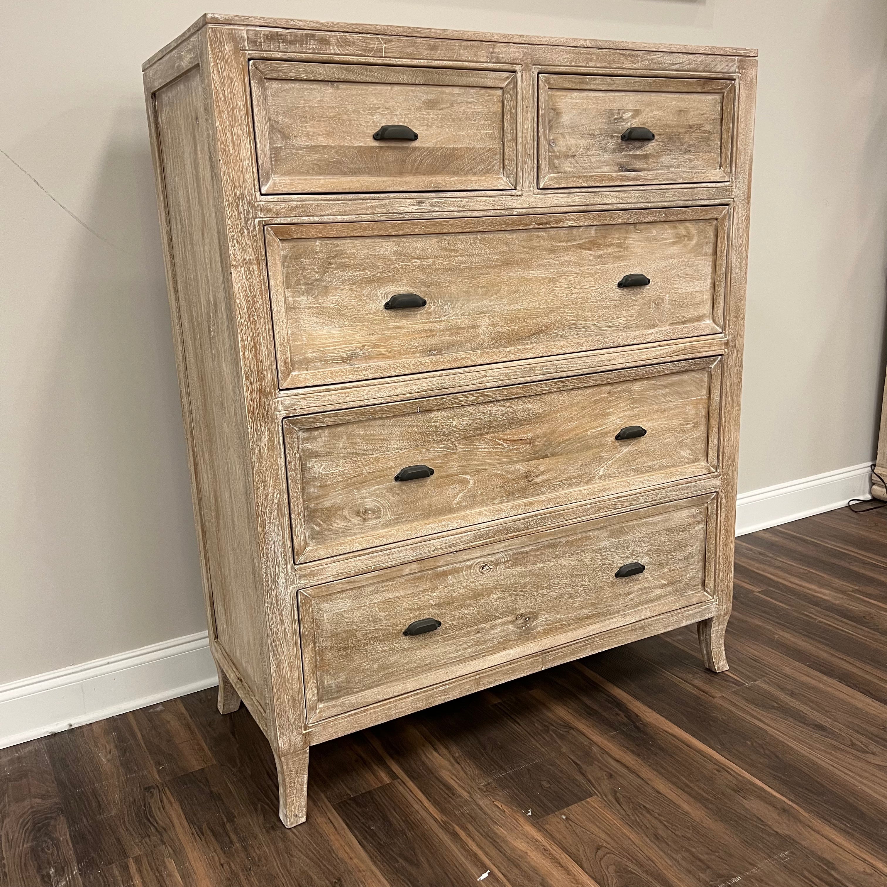 Sophia 45" 5 Drawer Chest - Sand