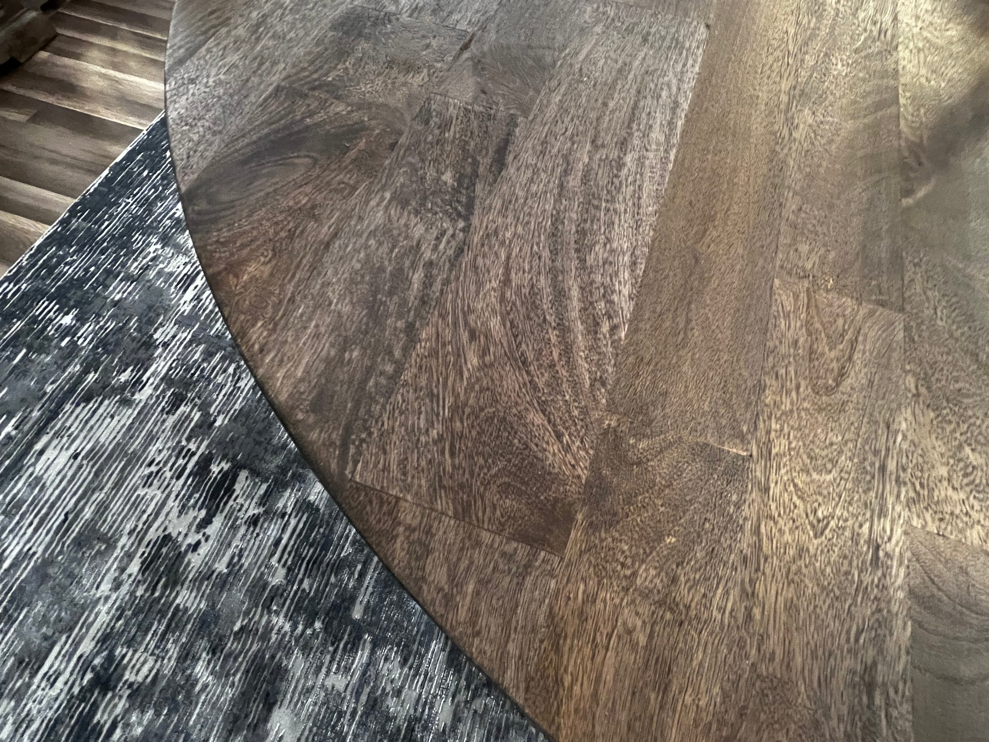 Sardis 53" Round Dining Table - Carbon