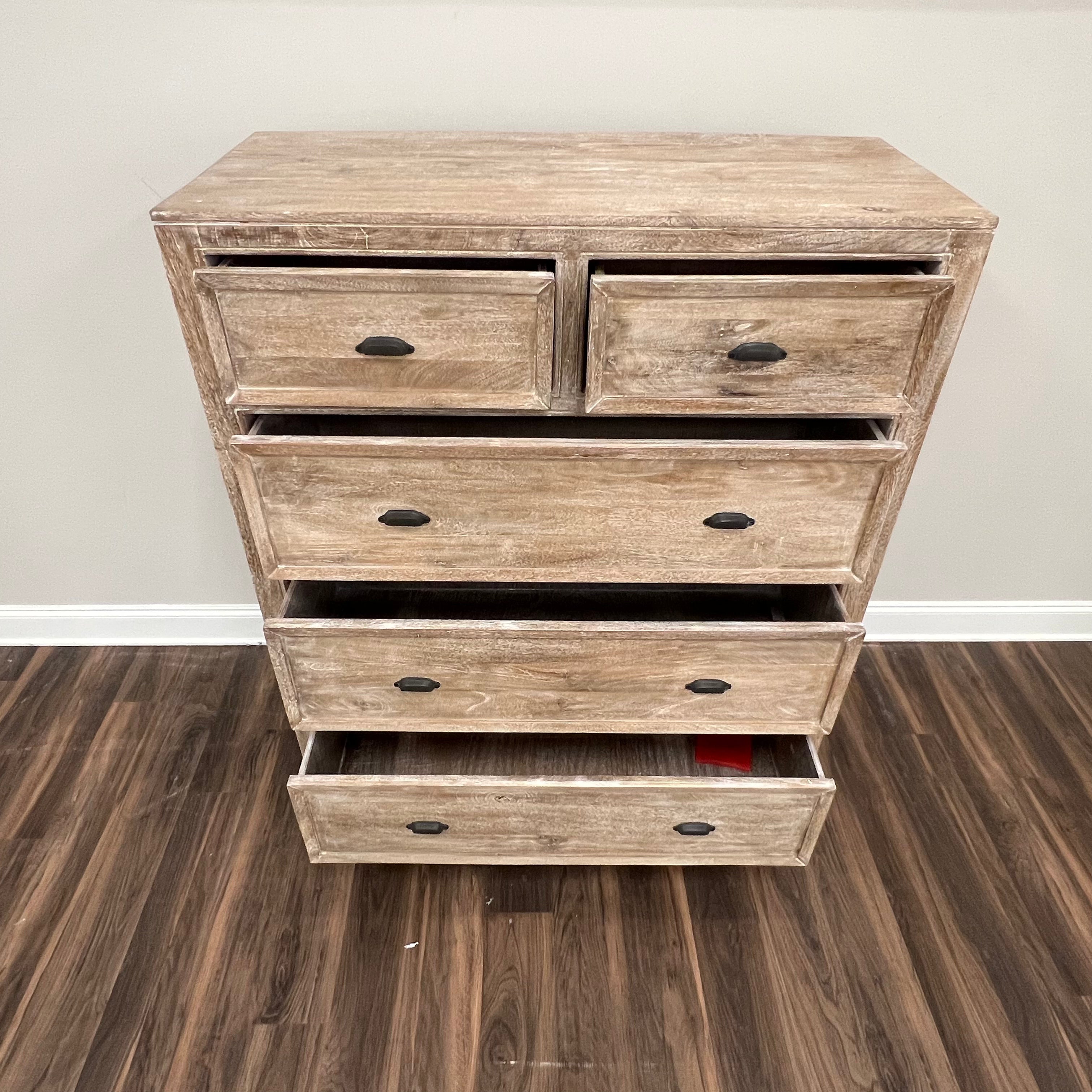 Sophia 45" 5 Drawer Chest - Sand