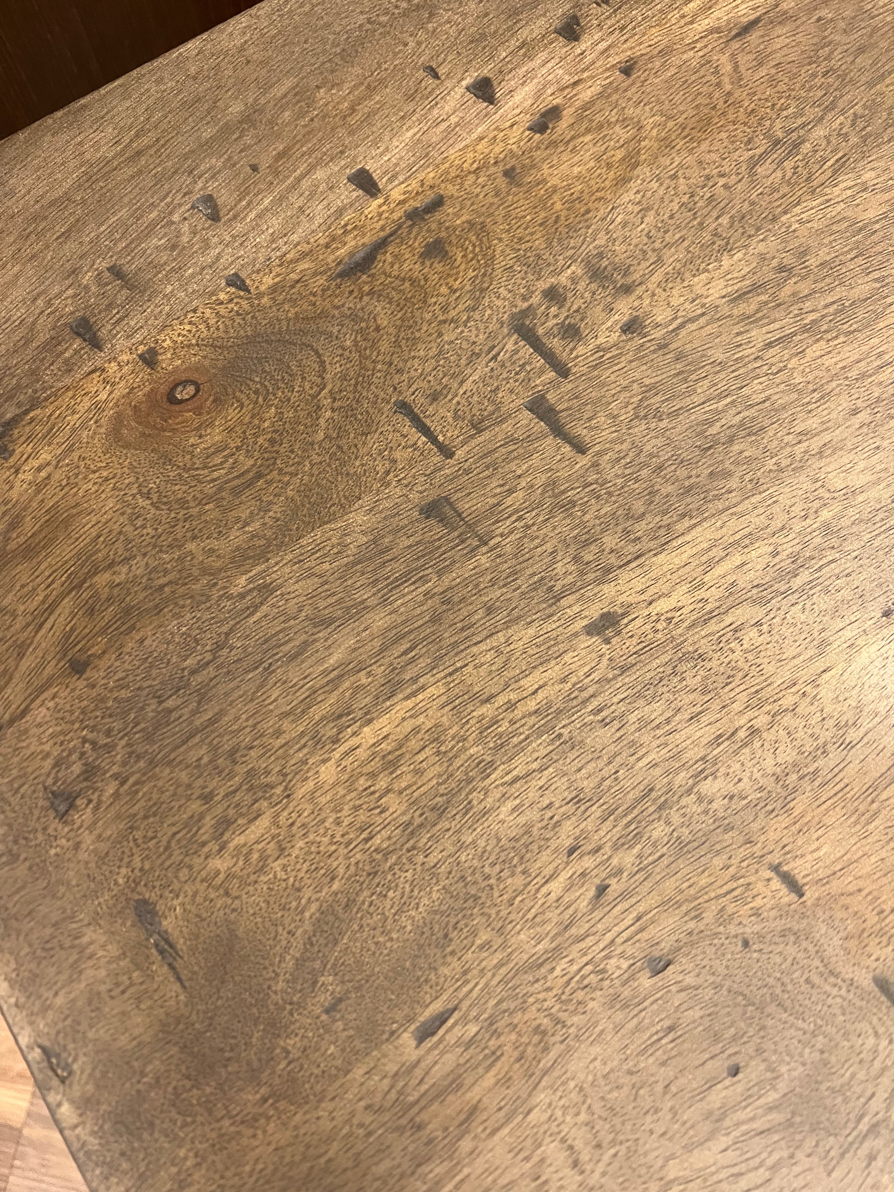 Matthew Slat Back Dining Chair - Distressed Natural