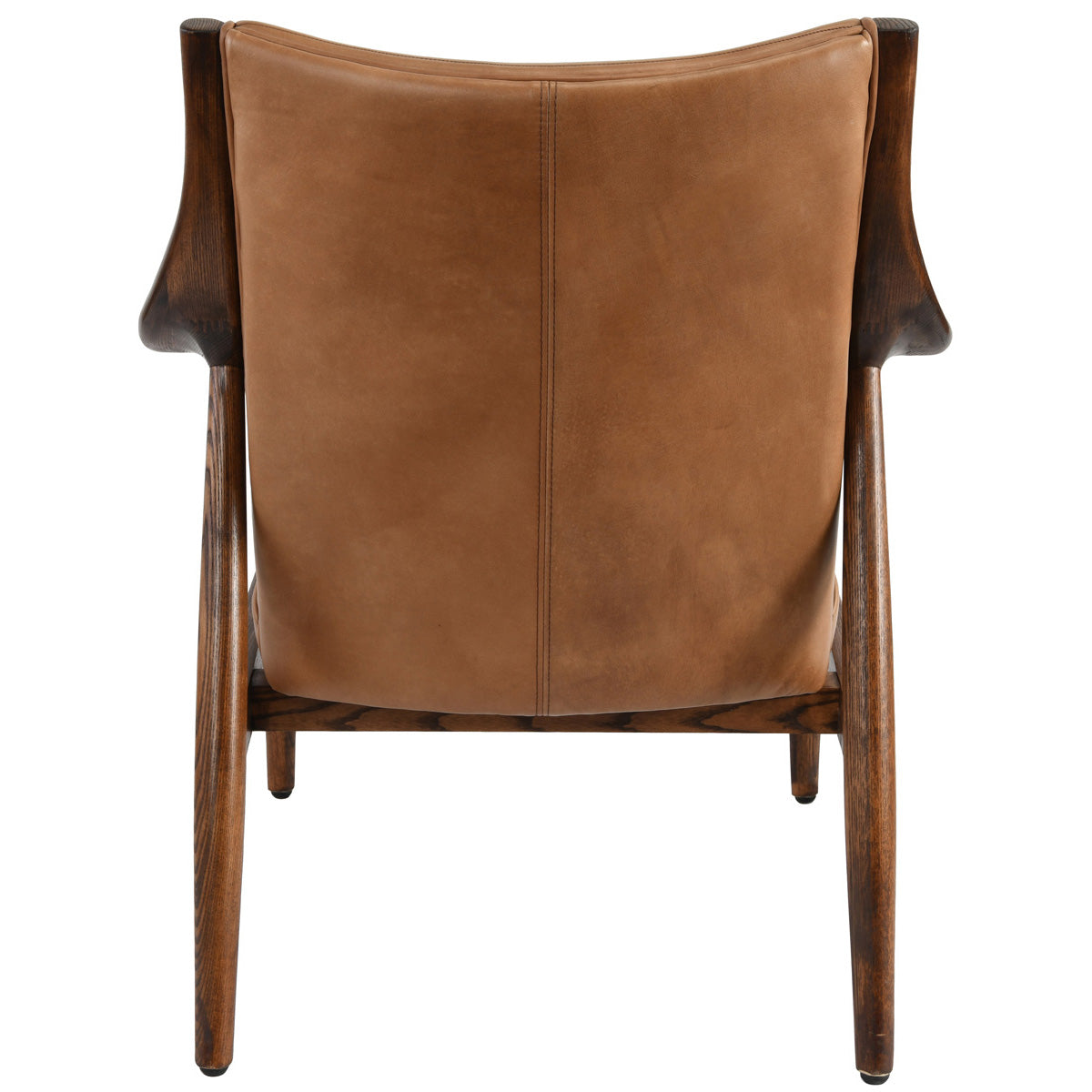 Kenrick 28" Top Grain Leather Club Chair - Toffee - Classic Carolina Home
