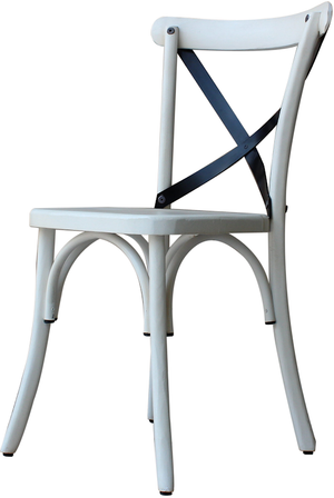 Branson X Back Dining Chair - Cottage White