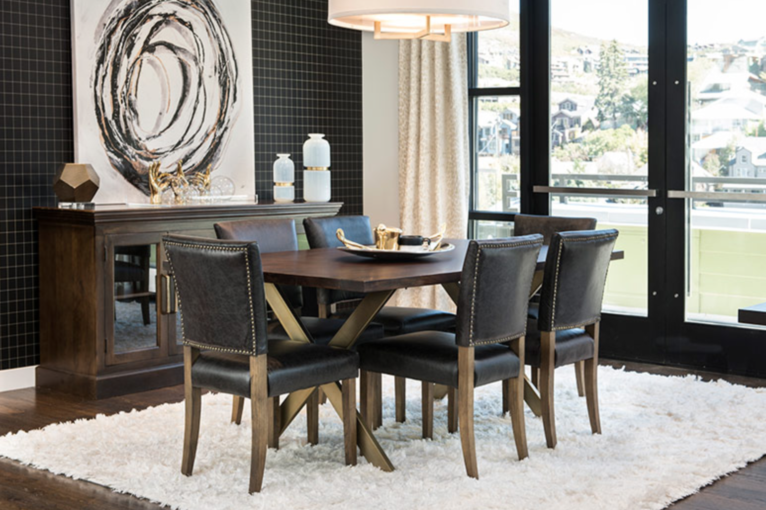 Redmond Dining Chair - Antique Charcoal - Classic Carolina Home