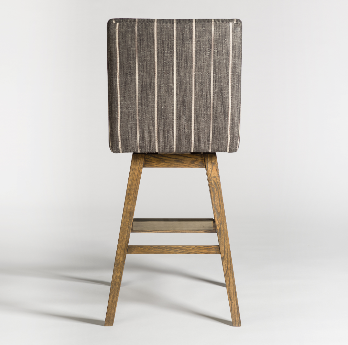 Soho Swivel Barstool - Revere Dusk + Weathered Oak - Classic Carolina Home