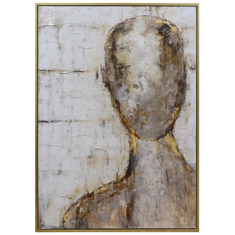 Silhouette II 50" Framed Canvas Art - Classic Carolina Home