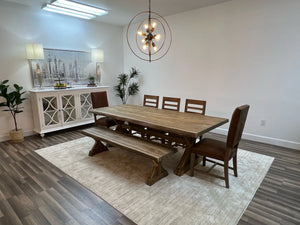 Bartholomew Live Edge Teak Dining