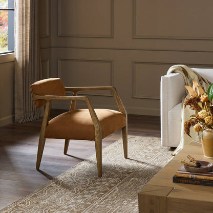 Aviana 26" Accent Chair - Cognac