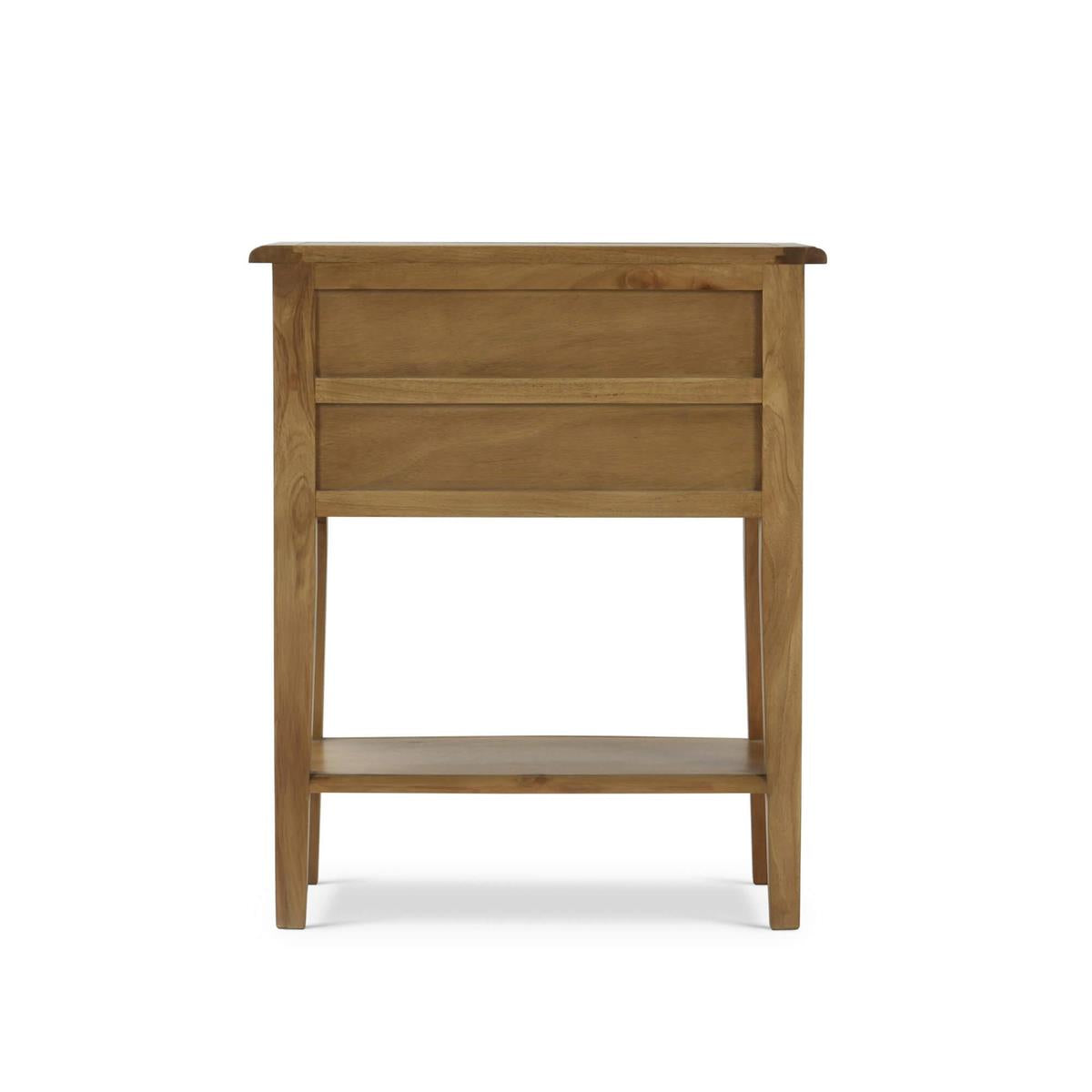 Franklin 31" Mahogany Side Table - Natural