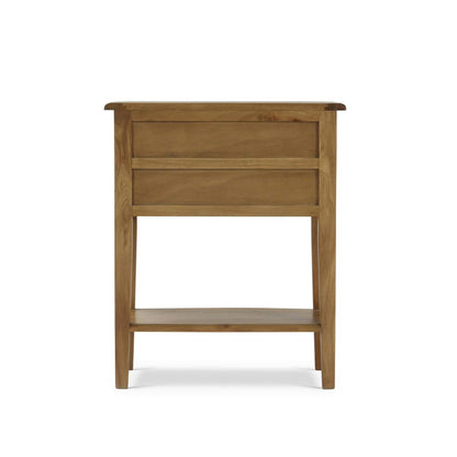 Franklin 31" Mahogany Side Table - Natural