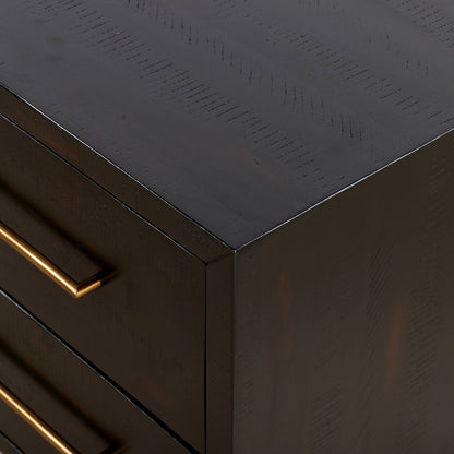 Galene 22" Nightstand - Burnished Black