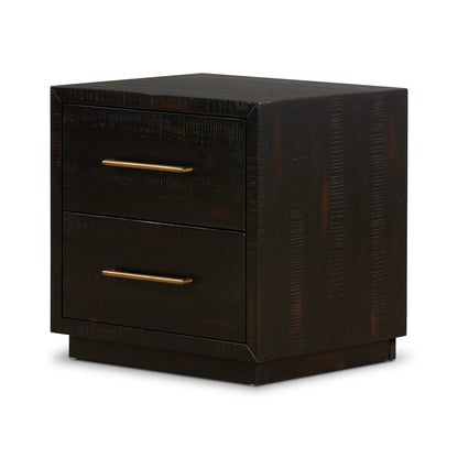 Galene 22" Nightstand - Burnished Black