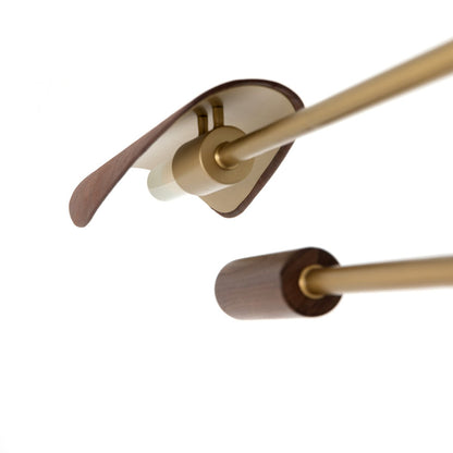 Anders 53" Chandelier - Antique Brass