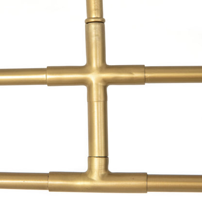 Anders 53" Chandelier - Antique Brass