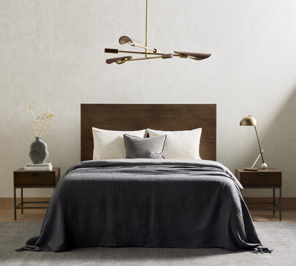 Anders 53" Chandelier - Antique Brass