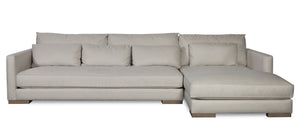 Gloria Express Ship 130" Sofa + Chaise