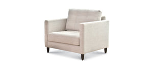 Josh Express Ship 34" Tufted Occasional Chair