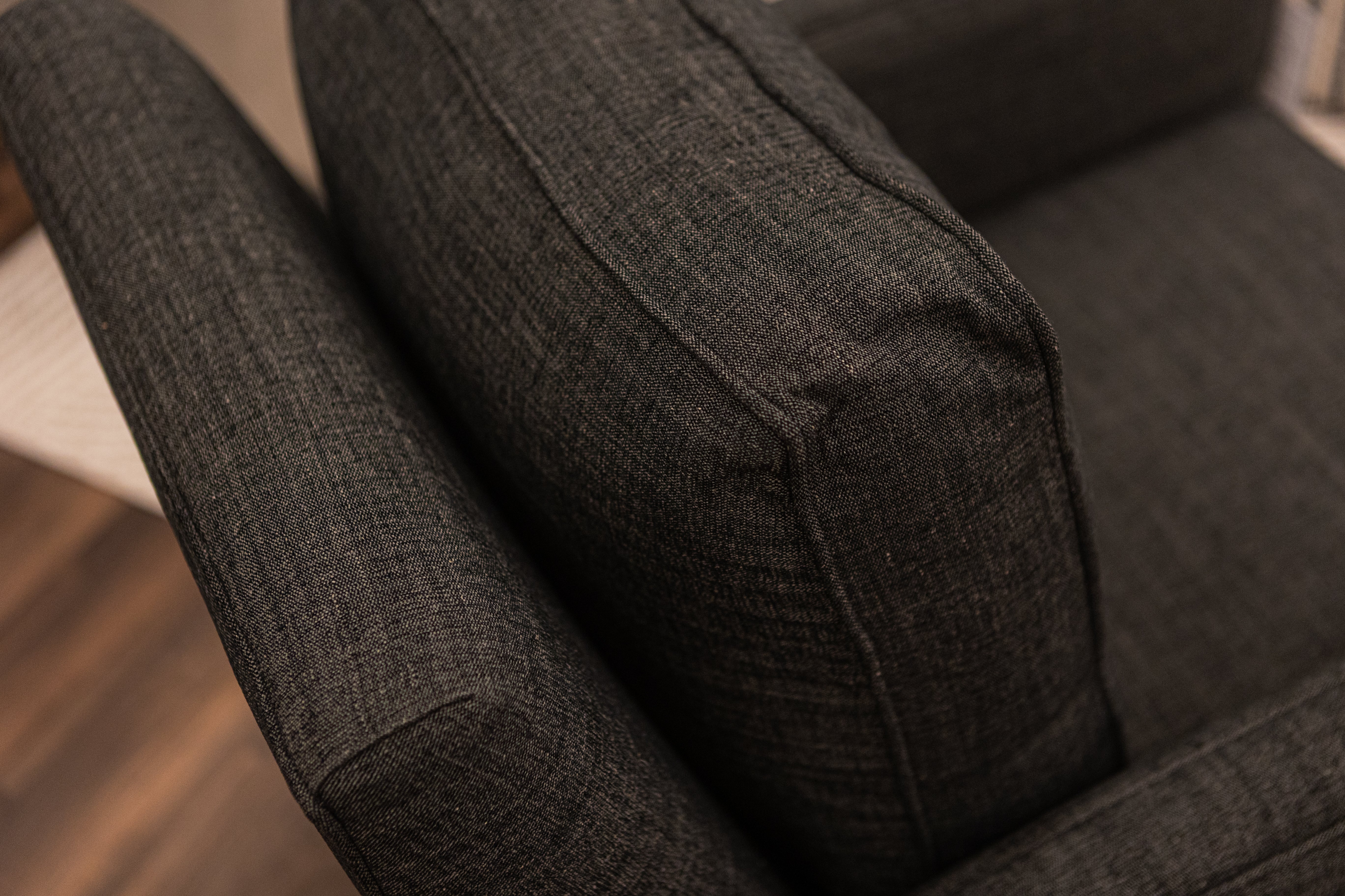 Matthew Express Ship 30" Swivel Glider - Graveled City Black