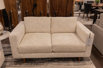 Jeffrey Quick Ship 63" 2 Cushion Loveseat - Snow Owl