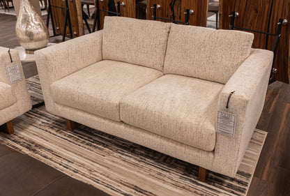 Jeffrey Quick Ship 63" 2 Cushion Loveseat - Snow Owl