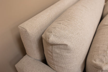 Glenda Quick Ship 64" Bench Seat Loveseat - Crypton Quicksilver