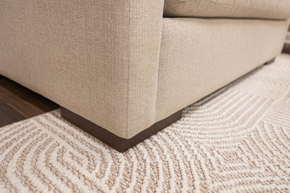 Glenda Quick Ship 64" Bench Seat Loveseat - Crypton Quicksilver