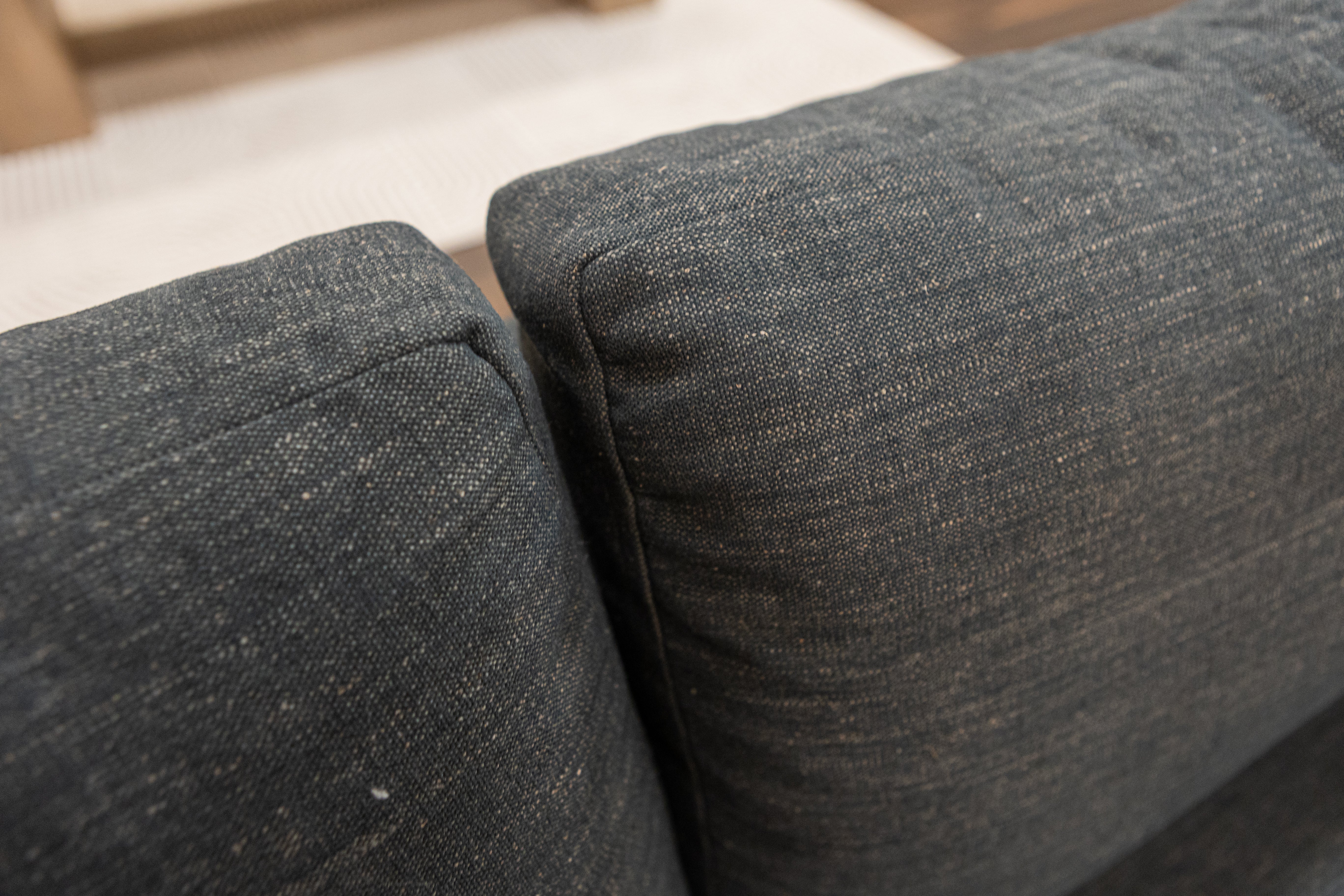 Bradford Express Ship 96" x 94" Bench Cushion Sectional - Crypton Naval Slate