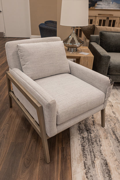 Bailey 30" Express Ship Occasional Chair - Grey Tweed