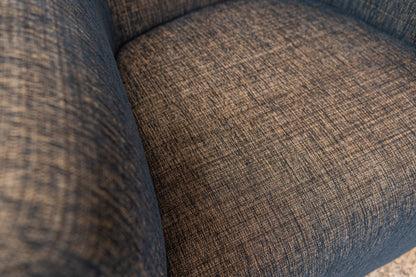 Carver 31" Express Ship Barrel Swivel Chair - Midnight