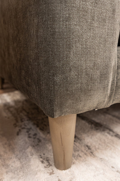 Jayne 99" Express Ship 2 Cushion Sofa - Earl Grey