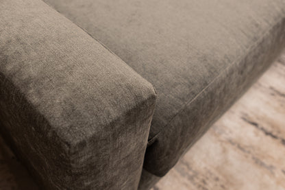 Jayne 99" Express Ship 2 Cushion Sofa - Earl Grey