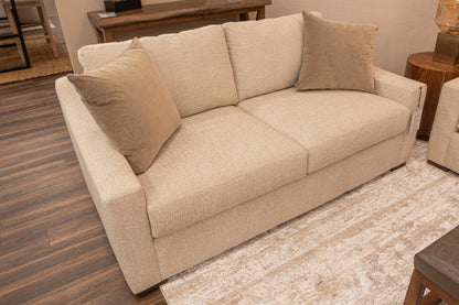 Hannah 75" 2 Cushion Express Ship Loveseat - Performance Natural Cream