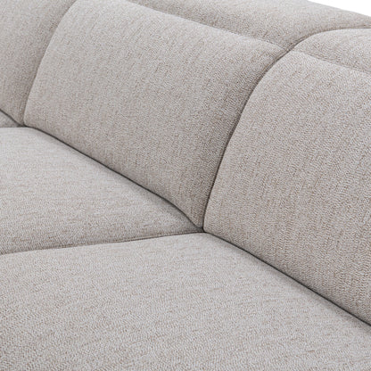 Theodore 149" Power Recliner Sectional - Light Gray