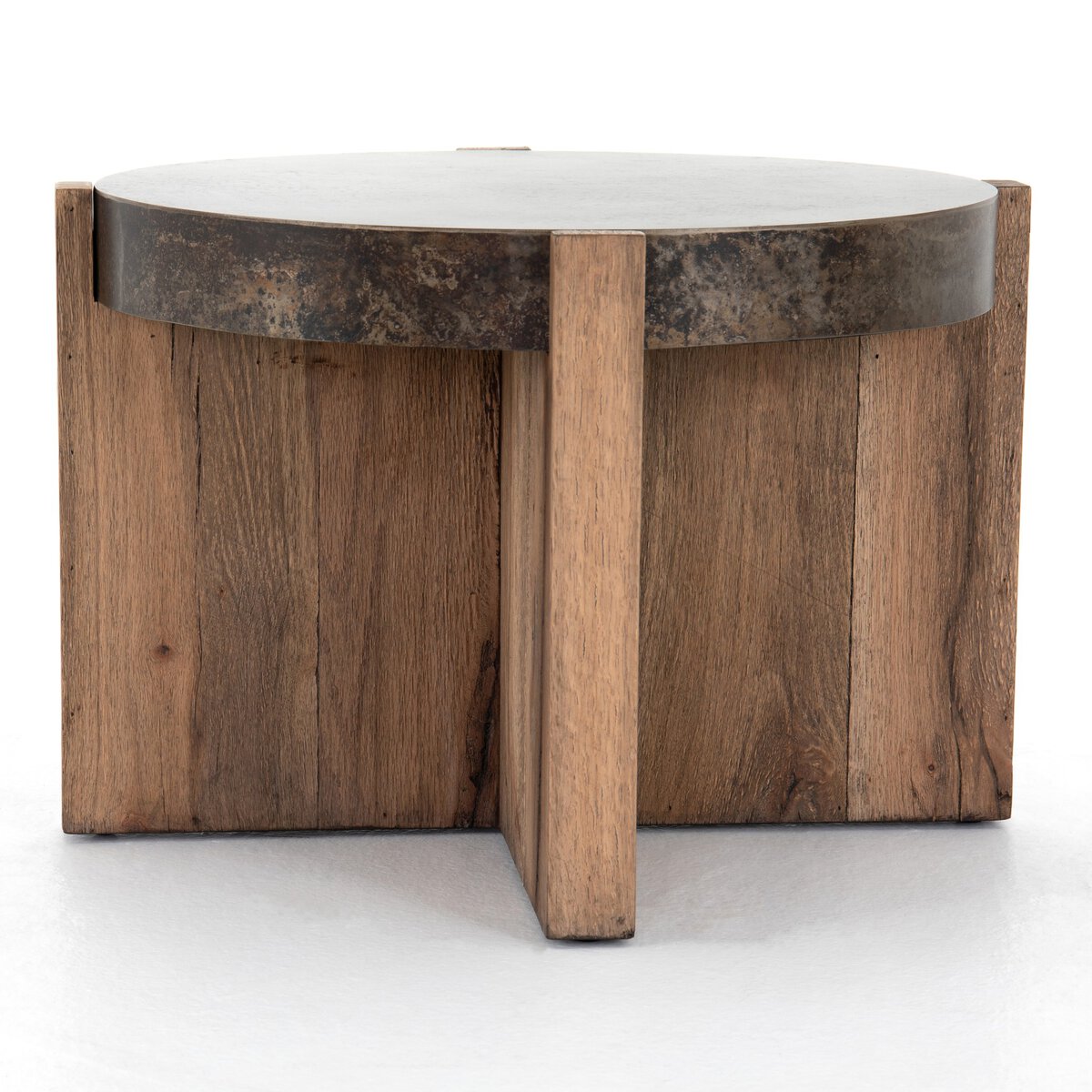 Cedar 26" End Table - Rustic Oak